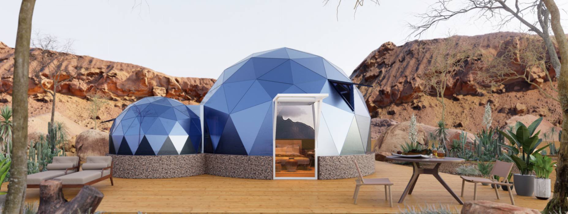 永丰县球形智能光伏玻璃星空房